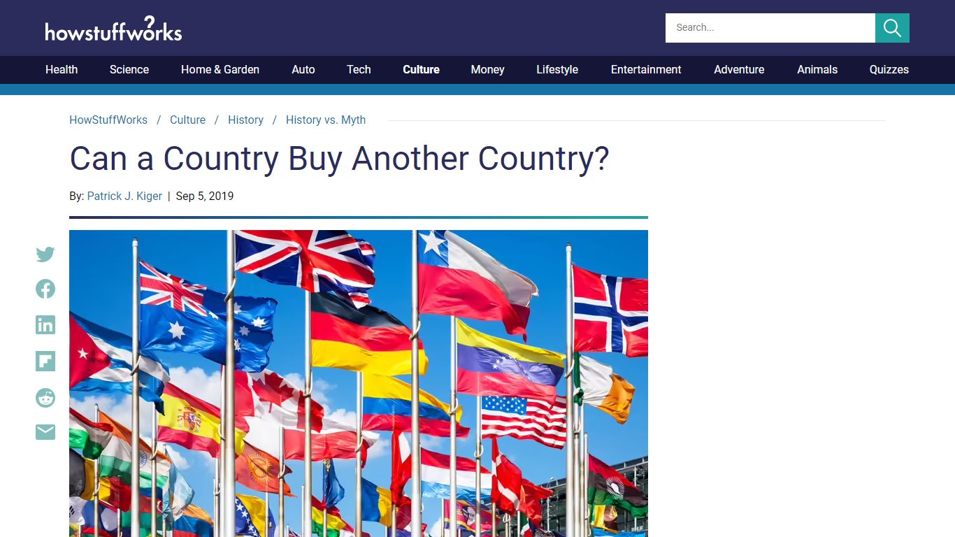 Can a Country Buy Another Country? | HowStuffWorks