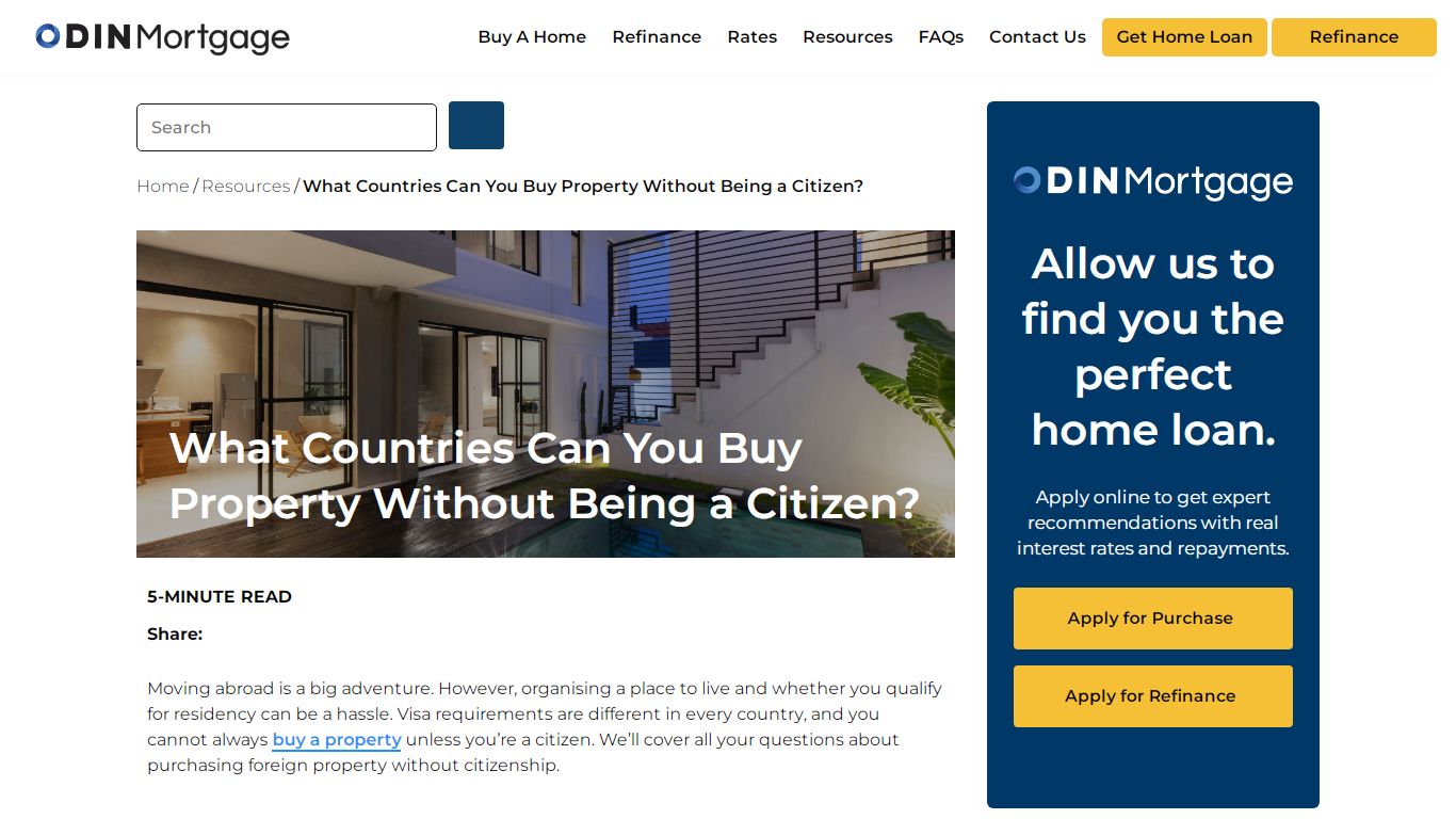 What Countries Can You Buy Property Without Being a Citizen?